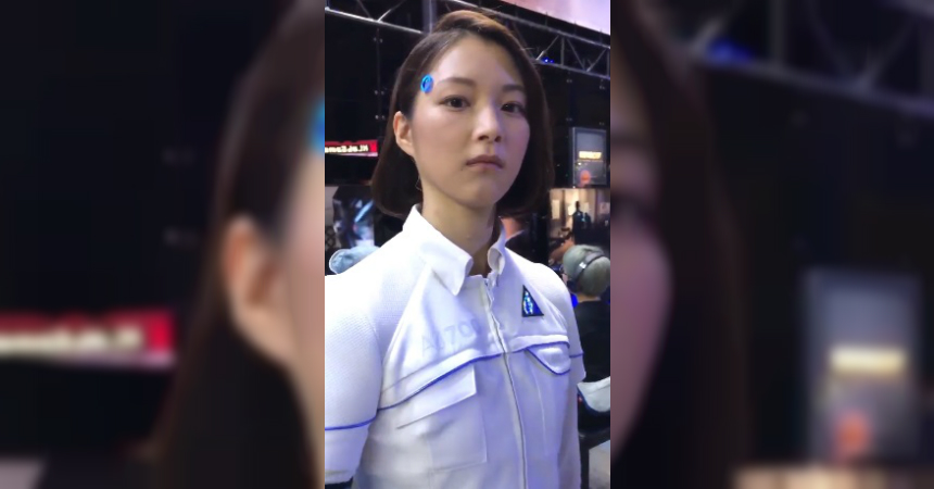 ¿Es un robot o un humano? La androide 